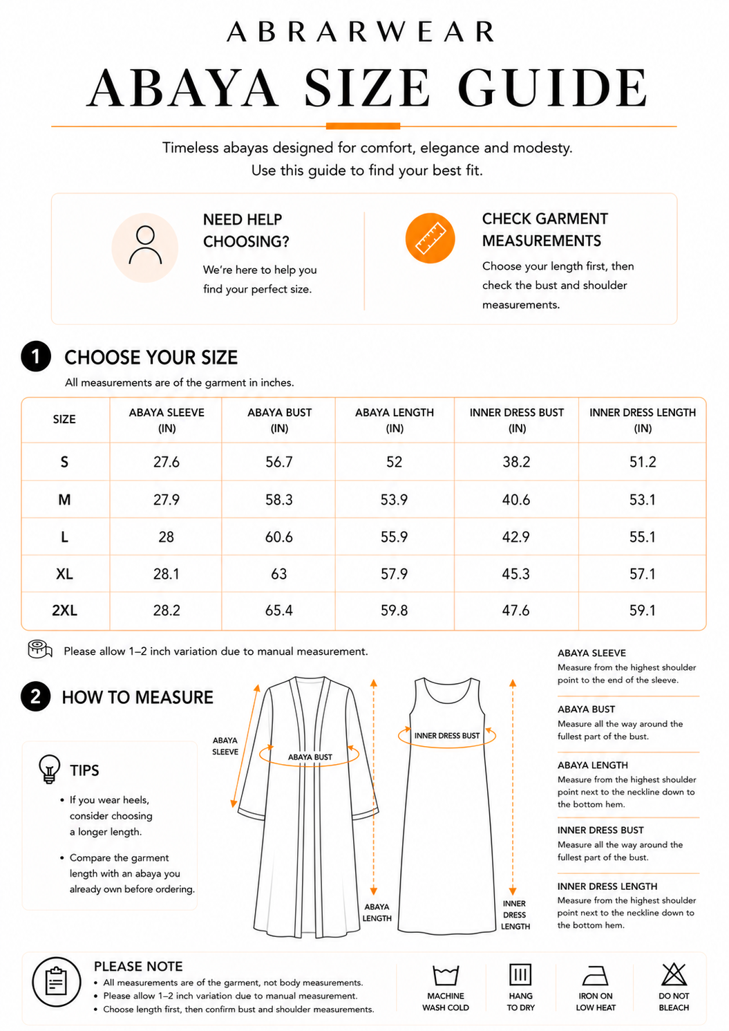 Size Guide