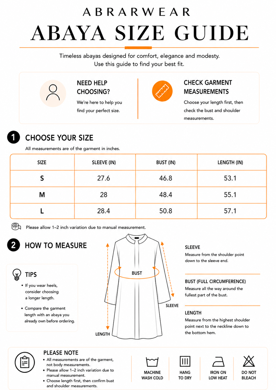 Size Guide