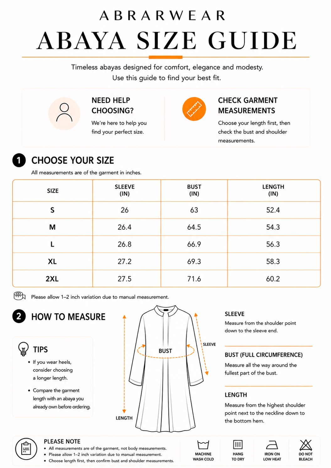 Size Guide