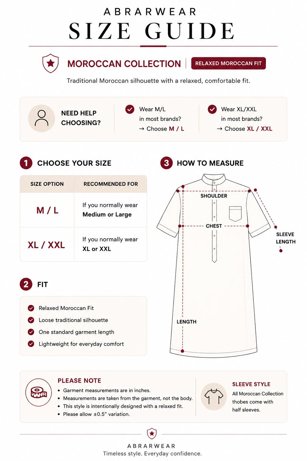 Size Guide