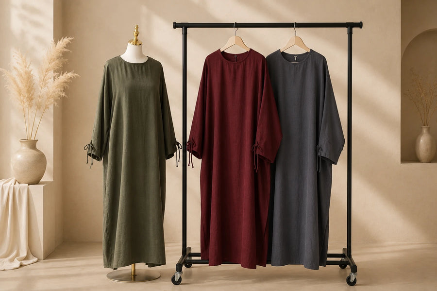 Long-Sleeve Everyday Abaya
