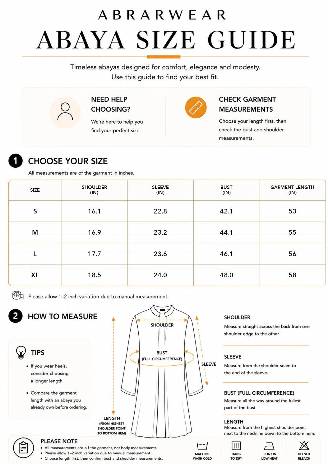 Size Guide