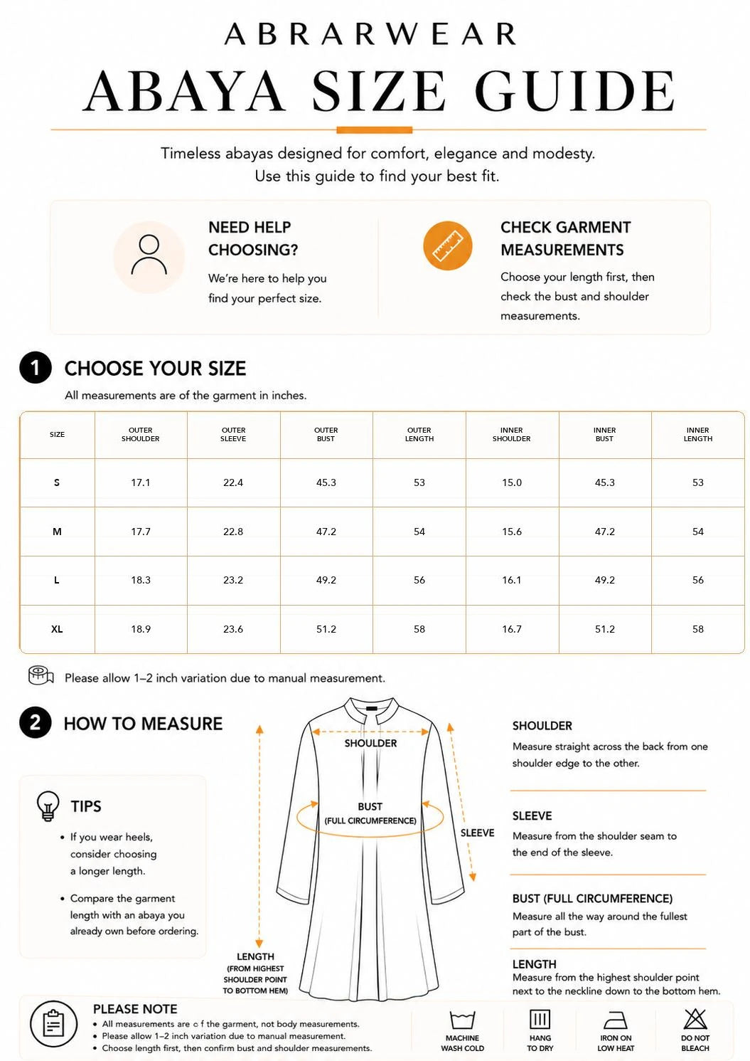 Size Guide