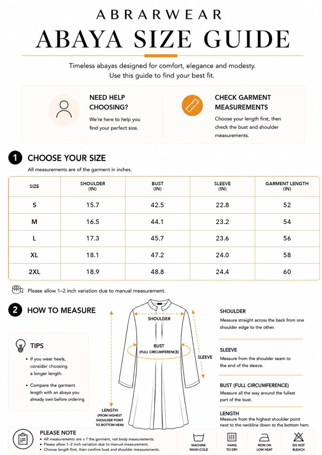 Size Guide