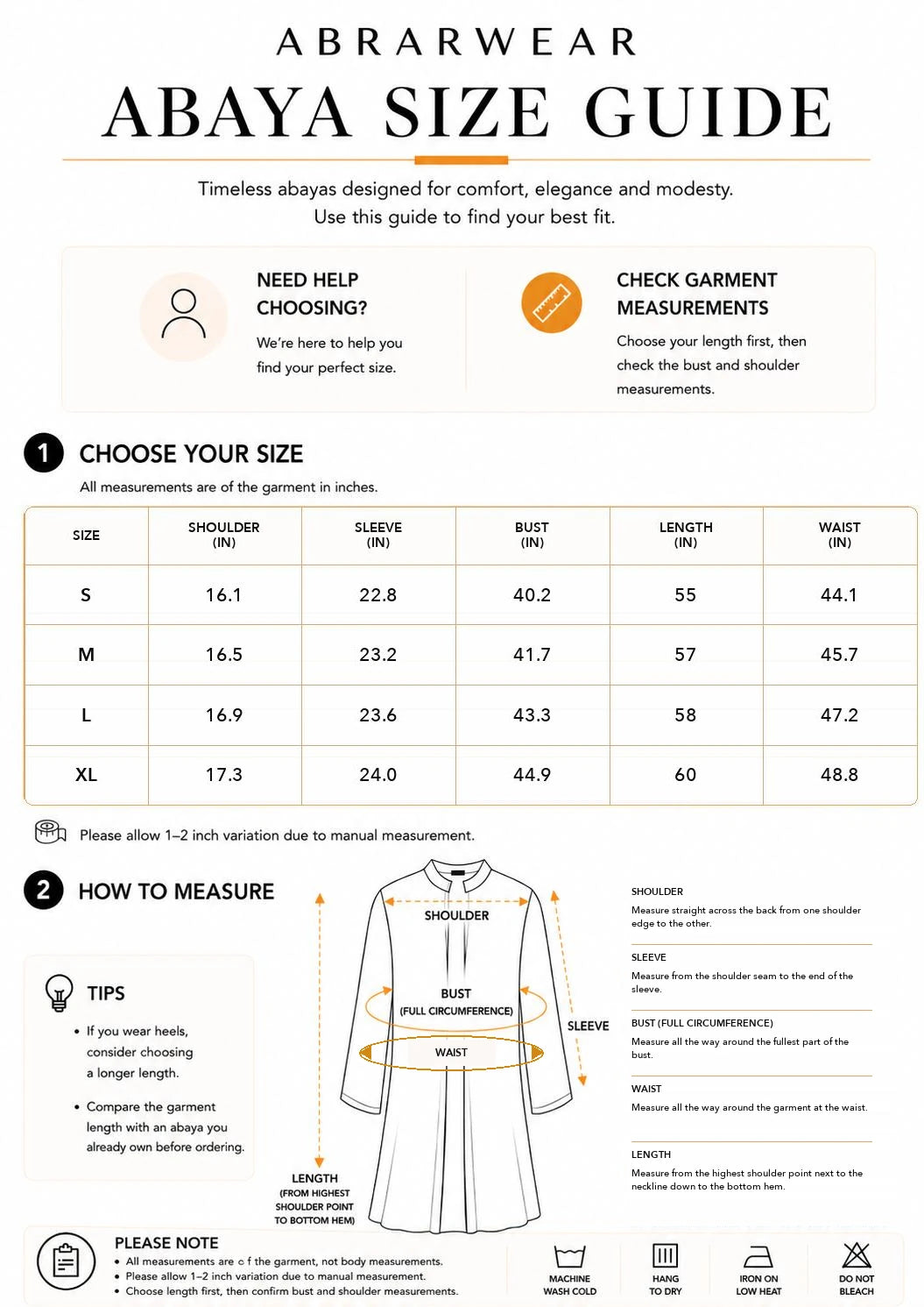 Size Guide