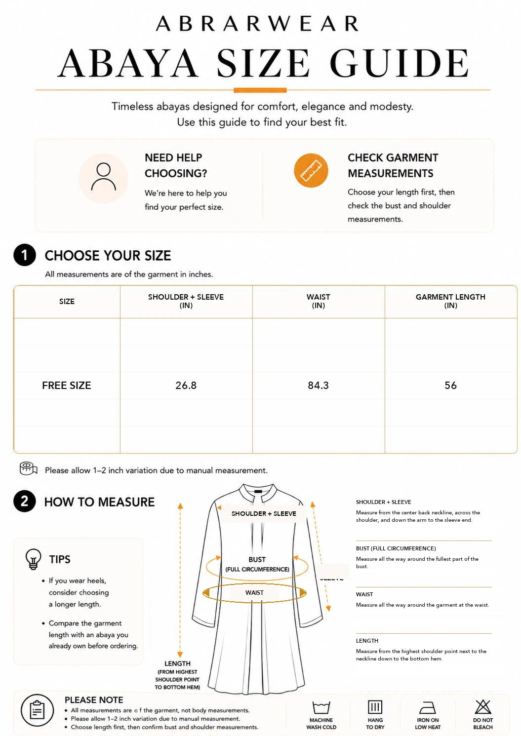 Size Guide