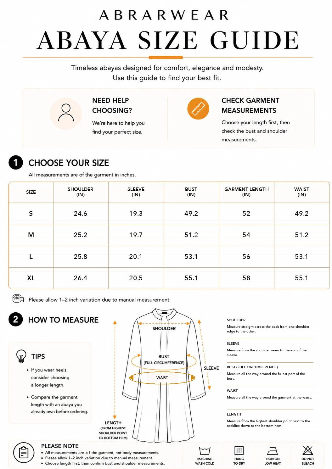 Size Guide