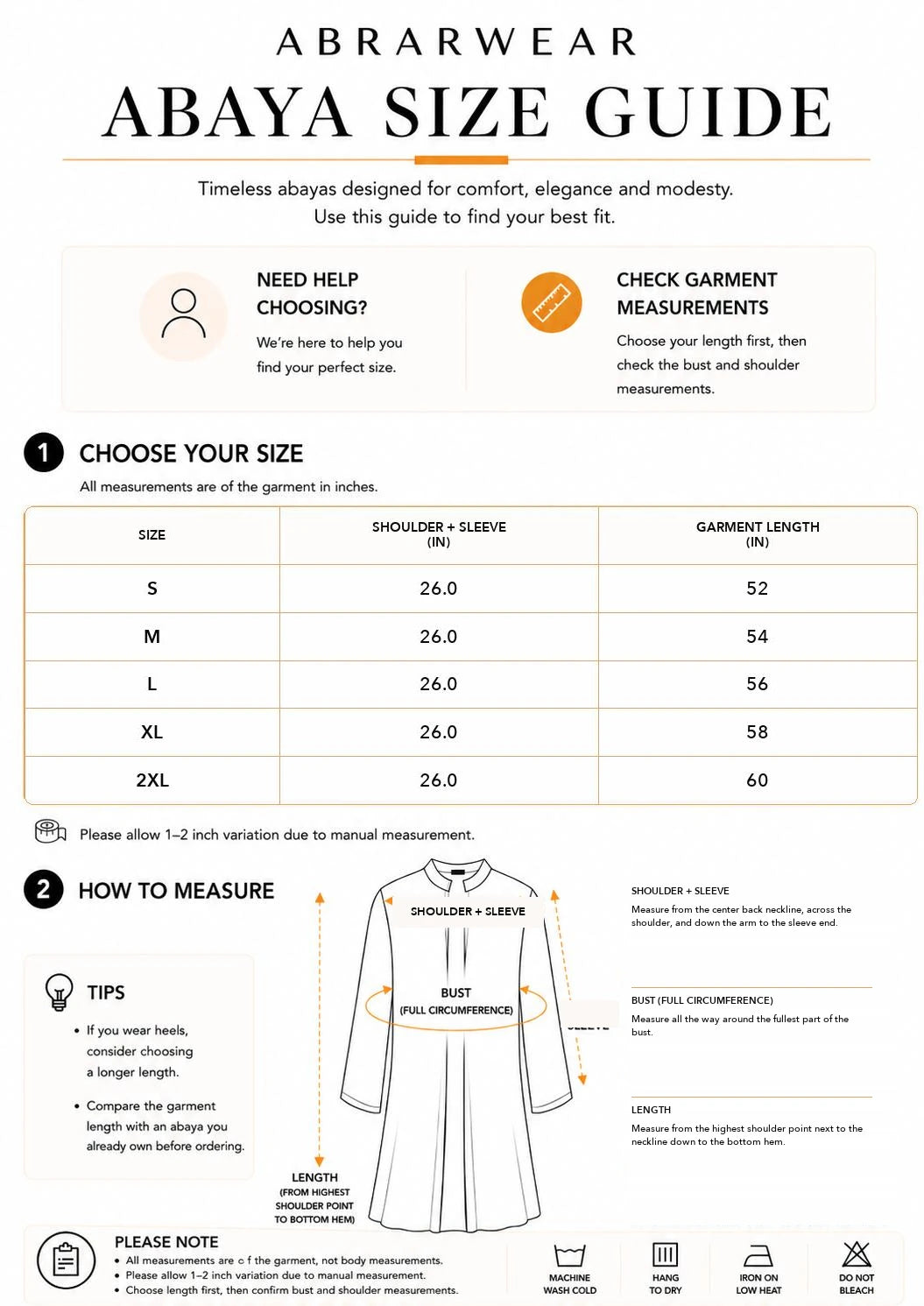 Size Guide