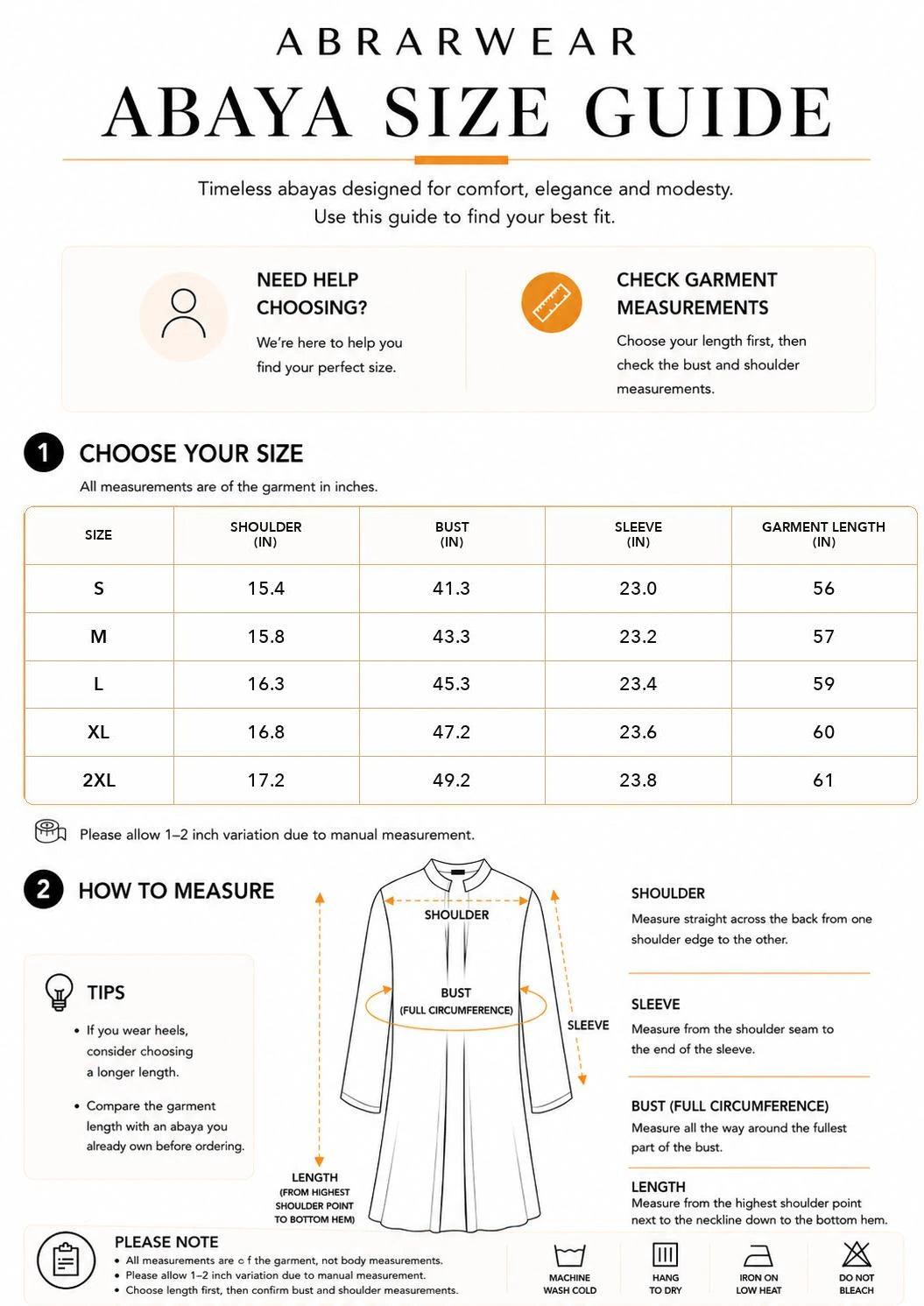 Size Guide